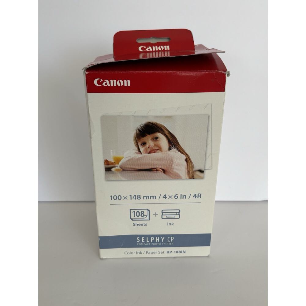Canon KP-108IN Color Ink and Paper Set- Open Box - Picture 2 of 5